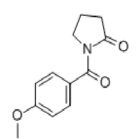 1-(4-甲氧基苯酰基)-2-吡咯烷酮