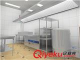 榆次周郭記的廚房工程改造方案完工了
