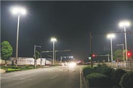 中山市阜沙鎮(zhèn)高桿燈照明