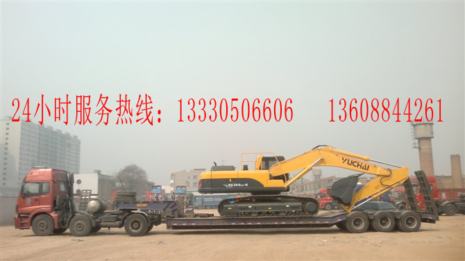 贵阳到广州挖机运输公司，贵阳到深圳挖机运输公司