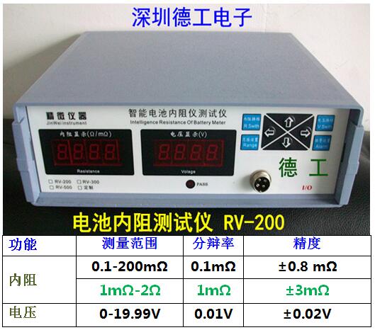 智能电池内阻测试仪 18650 软包聚合物 锂电池电压内阻检测仪器 