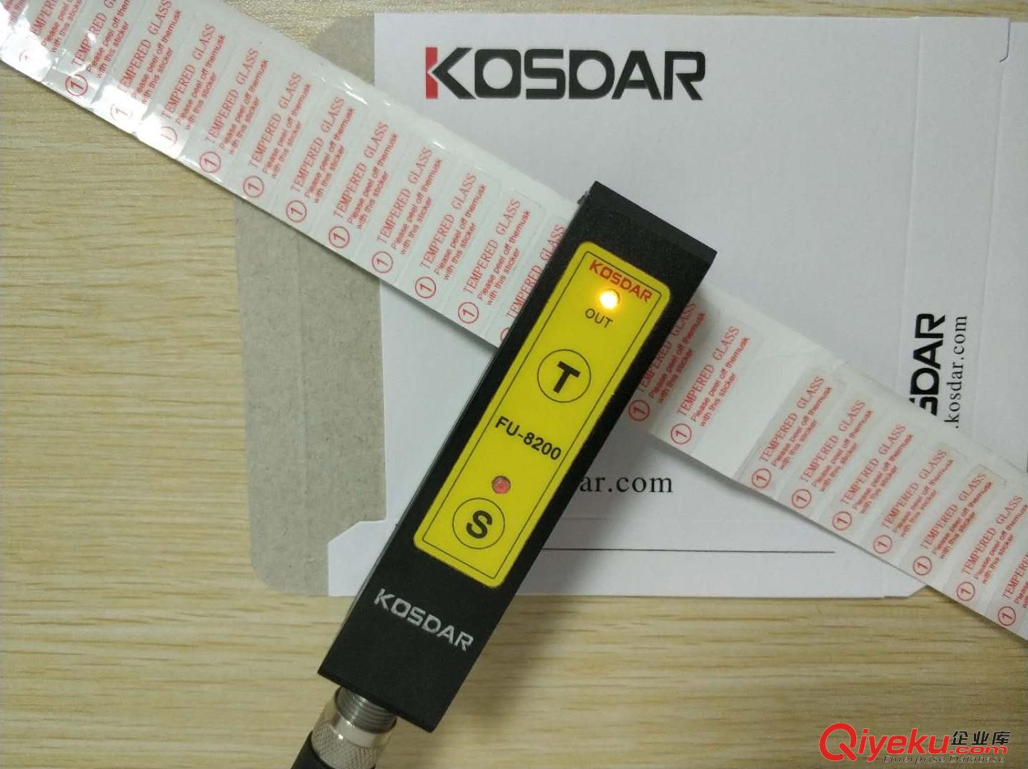 供應KOSDAR PU18-DB200-N印刷雙張檢測傳感器