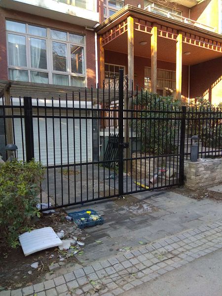 南京別墅圍墻護欄 私家庭院圍墻欄桿 蘇州揚州無錫鋅鋼圍墻圍欄原始圖片2