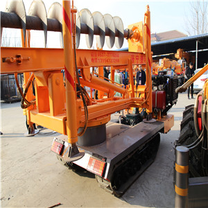履帶式打樁機地質勘探建筑工程地基打樁原始圖片2