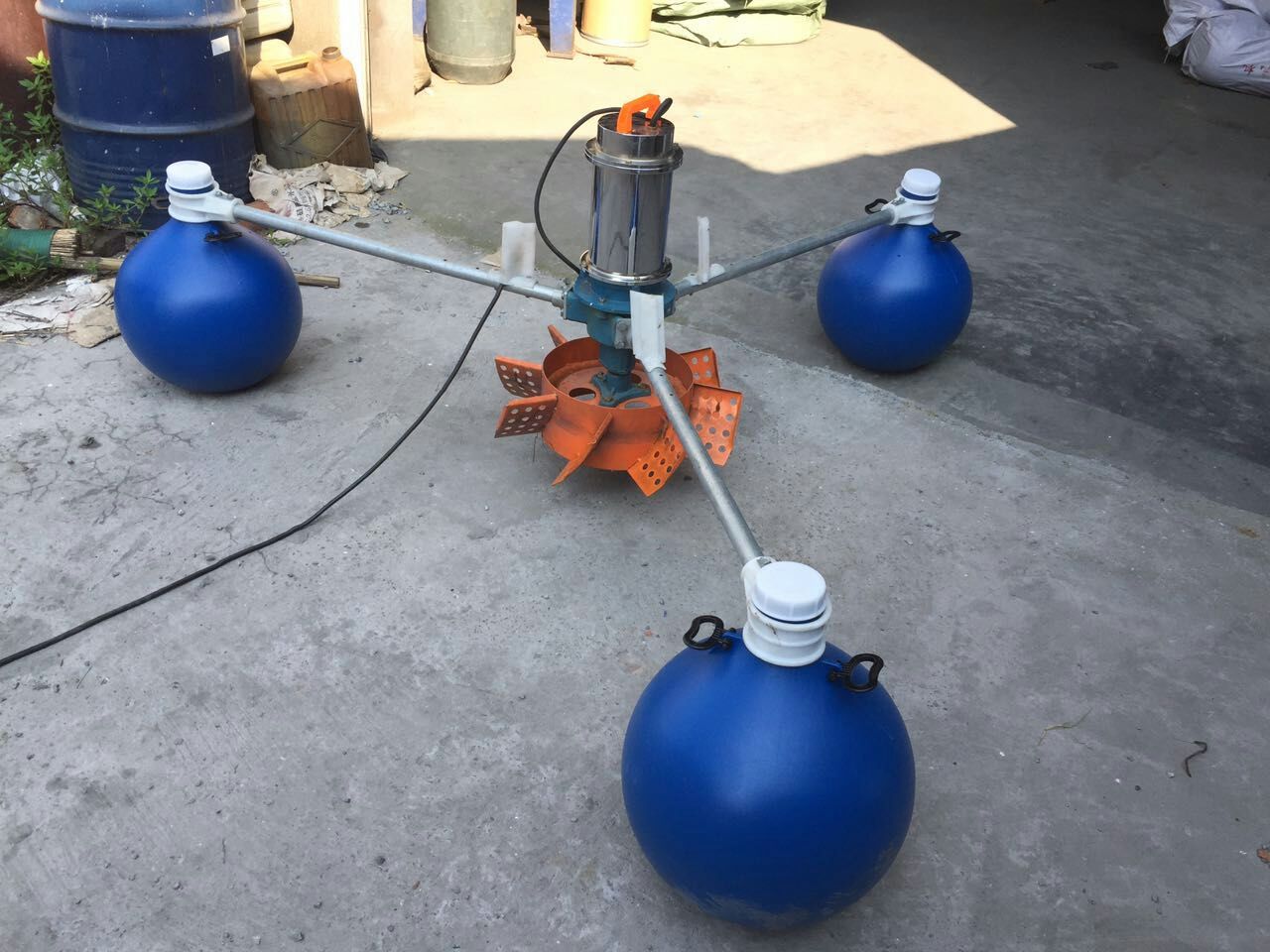 漁業機械水產設備380V三相YL-3KW葉輪式增氧機     
