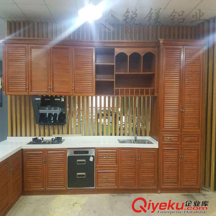 福建全鋁家具型材全鋁櫥柜柜體 廚房櫥柜 家用防水防火櫥柜 全鋁家具定制原始圖片2