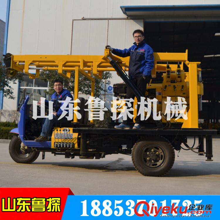 山東魯探XYD-200履帶式勘探鉆機?省時省力的液壓工程鉆機