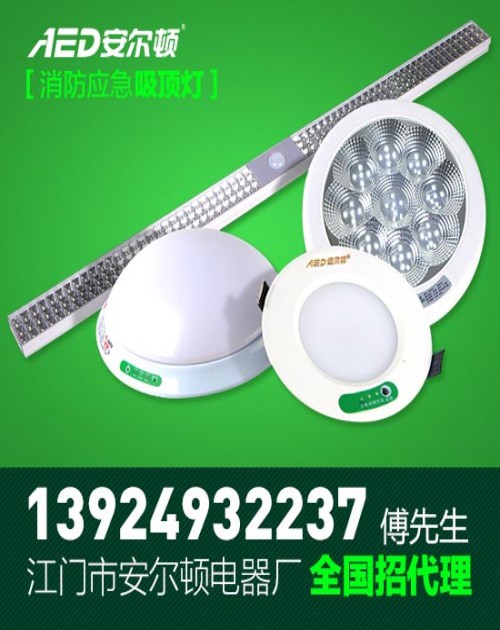 LED應急照明筒燈 LED消防燈品牌 江門市蓬江區安爾頓電器