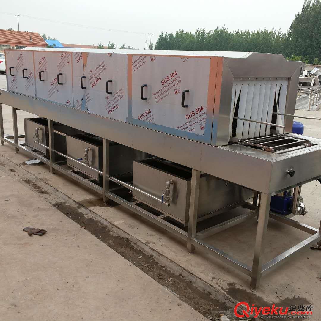 供應康匯牌600型洗筐機 塑料筐清洗機高壓噴淋清洗徹底原始圖片2