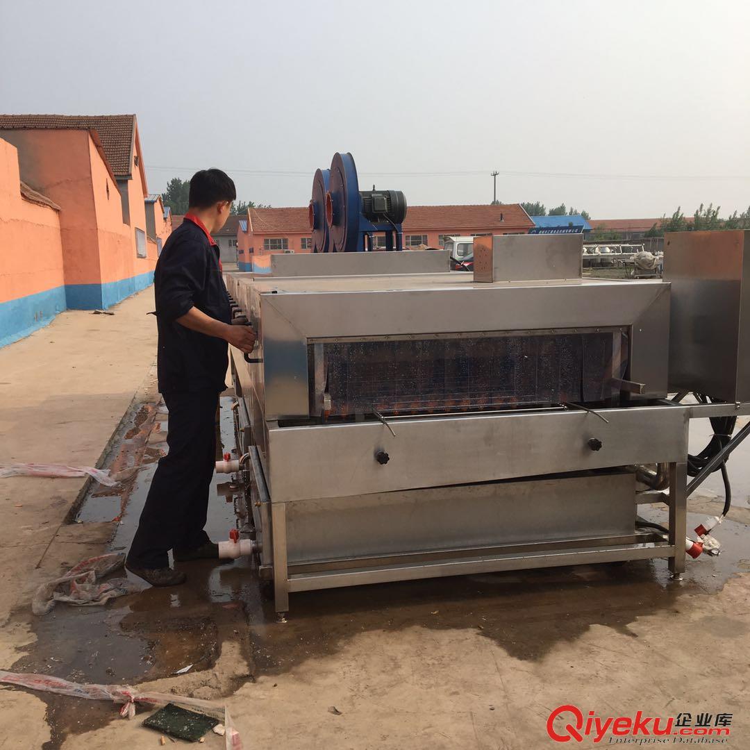 供應(yīng)康匯牌8000型自動剁碼托盤清洗風(fēng)干一體機(jī)