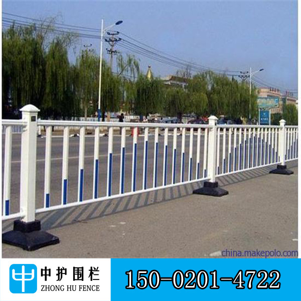 陽江市政交通隔離柵 面包管護(hù)欄有現(xiàn)貨 m白色柵欄價格便宜原始圖片2
