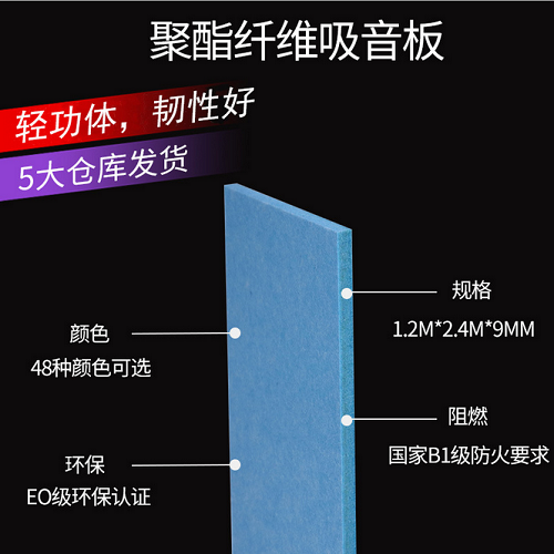 廣州聚酯纖維吸音板，裝飾吸音板廠家，隔音板價格