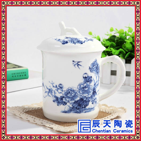 陶瓷汝窑品茗杯搪瓷杯 哥窑小茶杯汝瓷开片可养个人单杯功夫茶具