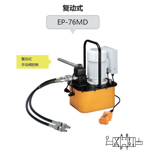 KuDos手控單-复动式电动液压泵