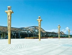 12米中華燈生產廠家-新農村太陽能路燈-揚州市觀星燈具制造有