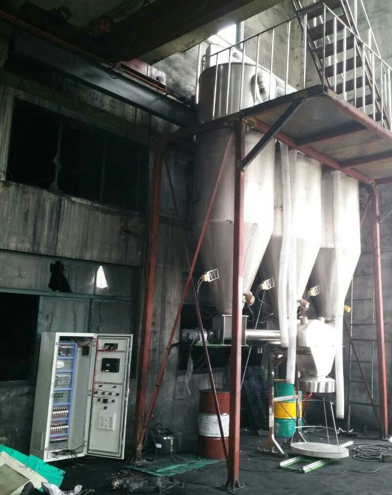 鈣粉自動稱量系統(tǒng)捏煉機(jī)上下輔機(jī)