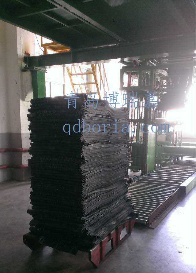 不銹鋼掛膠桿膠片涼片機  網帶式平鋪膠片冷卻機  全自動疊片膠片冷卻機生產線