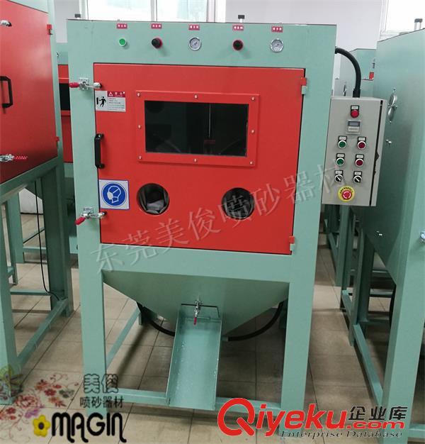 雙槍滾籃式自動噴砂機(jī)