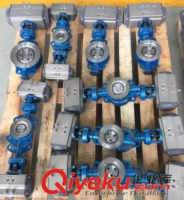 供應廣州精工氣動蝶閥D673H-16C（氣動對夾式蝶閥）