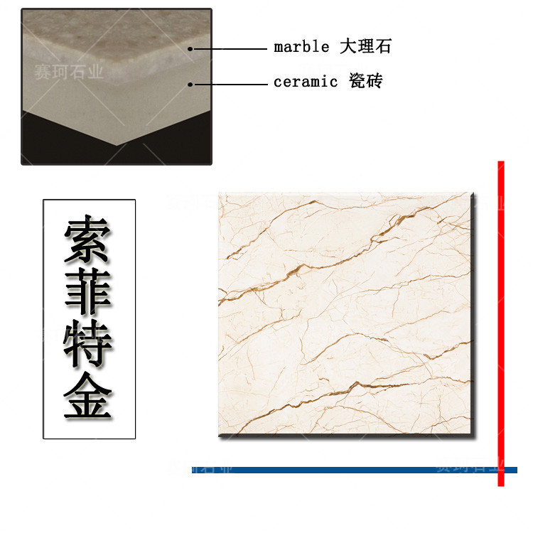 tr大理石復合板地面石材墻面磚 別墅室內整體裝修石磚原始圖片3