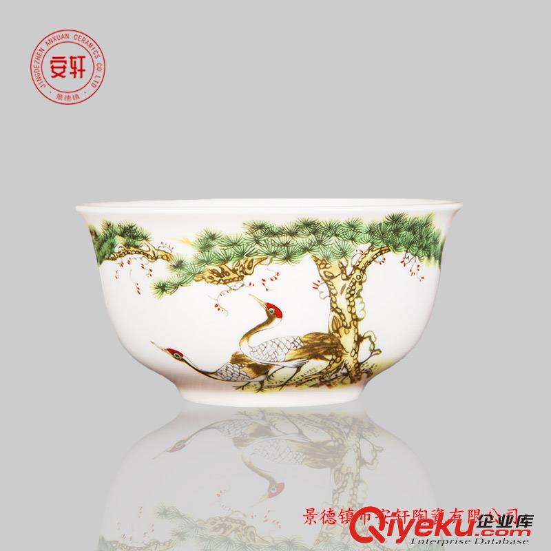 景德鎮(zhèn)禮品壽碗定制，壽星禮品定做原始圖片3