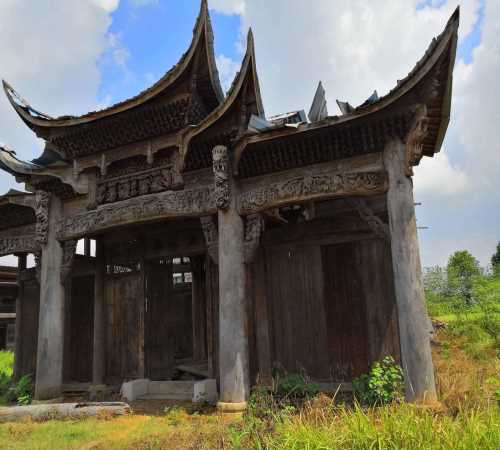 民国复古建筑天井院