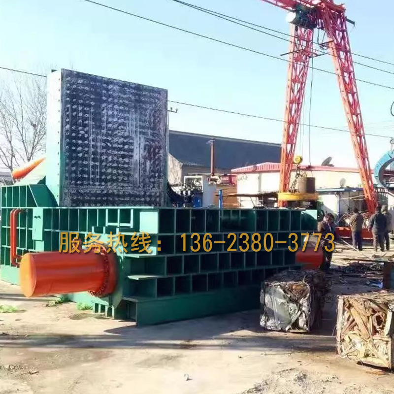 廢舊解體汽車殼壓塊機(jī) 廢舊銅絲打包機(jī) 易拉罐廢料打包機(jī)