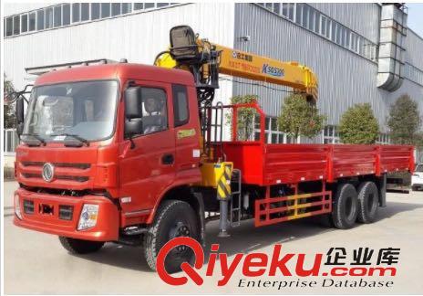后八輪10-12噸隨車起重運輸車