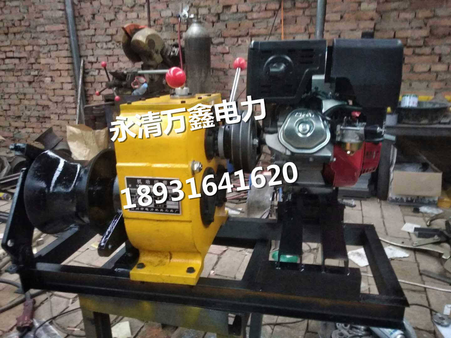 包郵zyjl3t5t8t雅馬哈汽油.常州柴油.手搖風冷皮帶軸轉動絞磨機