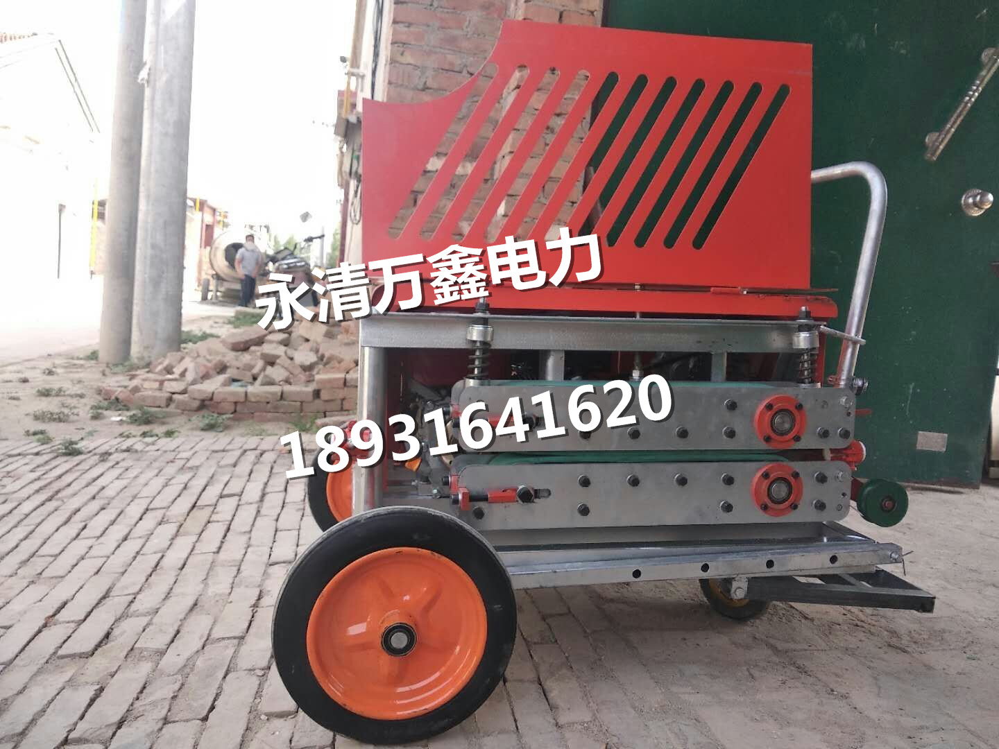 光纜牽引機拉線機電啟動光纜牽引機原始圖片2